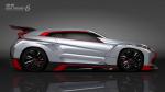 Mitsubishi XR-PHEV Evolution Vision Gran Turismo Concept 2014 года